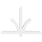 Ekena Millwork Redmond Architectural Grade PVC Gable Bracket, 60"W x 40"H x 4"D x 4"F, 16/12 Pitch GBP060X40X0404RED00 - alternate 4